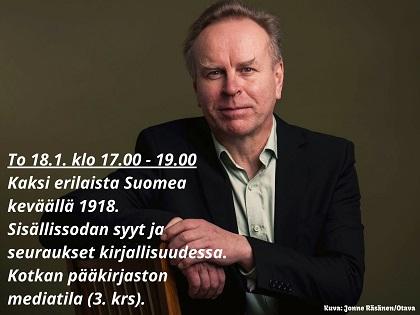 Martti Linna, Kotkan pkirjasto, Kuva: Jonne Rsnen